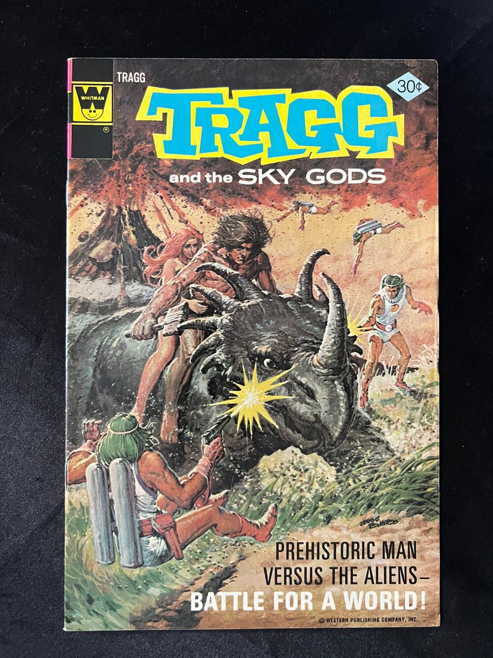 VINTAGE 1975 Whitman "TRAGG & THE SKY GODS" #1 - Graded F/Uncommon by Comic App